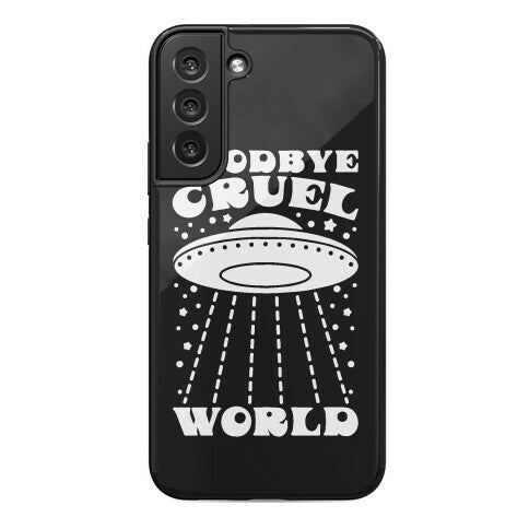 Goodbye Cruel World Phone Case